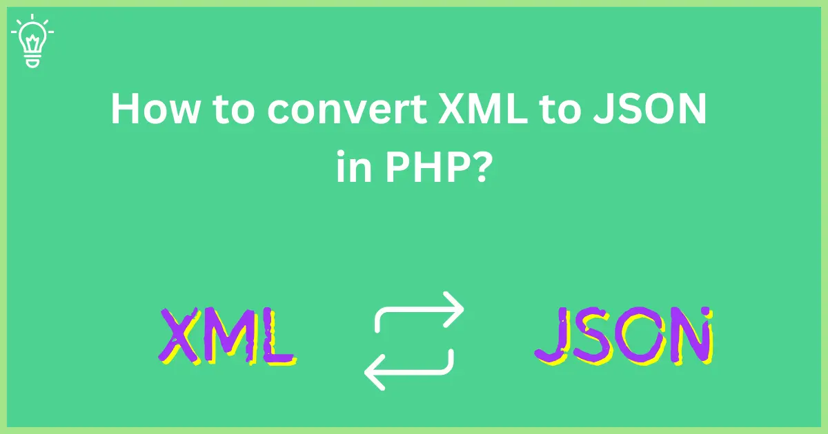 How to convert XML to JSON in PHP?