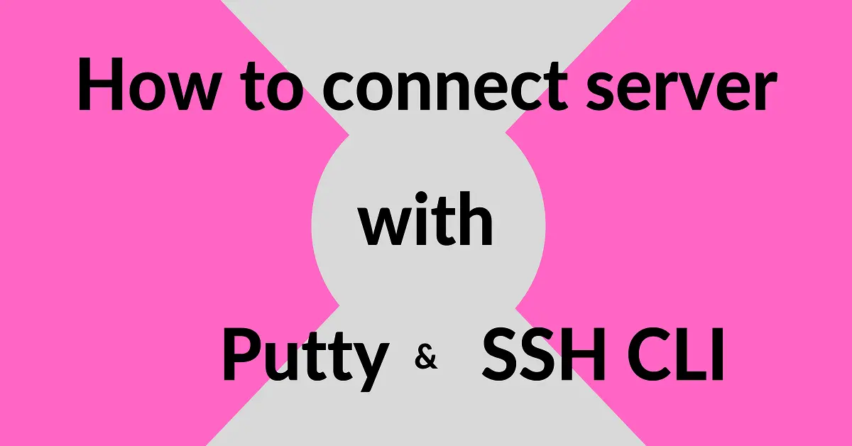 How to connect a live server with SSH access?